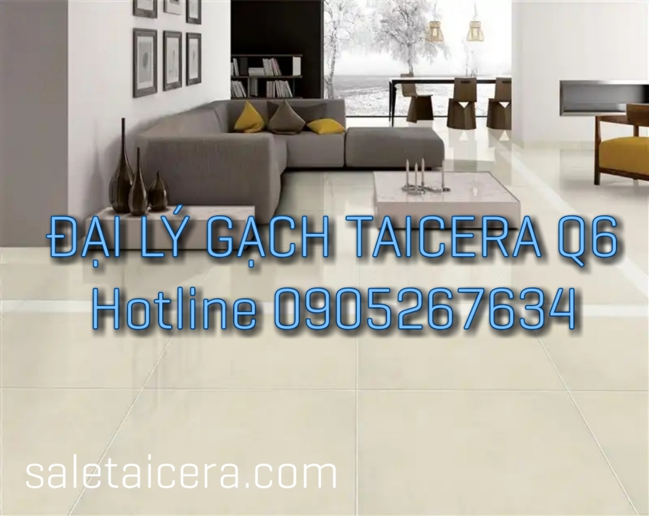 Đại lý gạch Taicera tại Quận 6