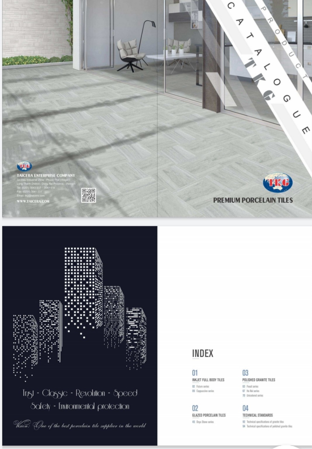 catalogue gạch Taicera năm 2020 tại tp hồ chí minh