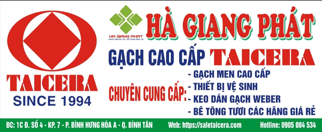 GẠCH TAICERA CAO CẤP HÀ GIANG PHÁT