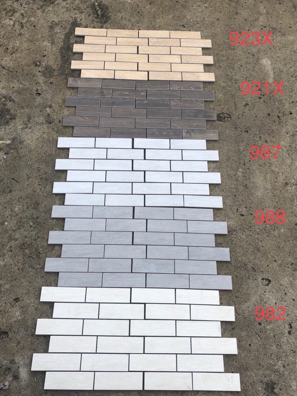 BÁO GIÁ GẠCH MOSAIC TAICERA NĂM 2021 TẠI THÀNH PHỐ HỒ CHÍ MINH