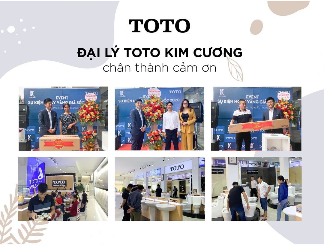 ĐẠI LÝ CẤP 1 THIẾT BỊ VỆ SINH TOTO - BỒN CẦU TOTO CHÍNH HÃNG