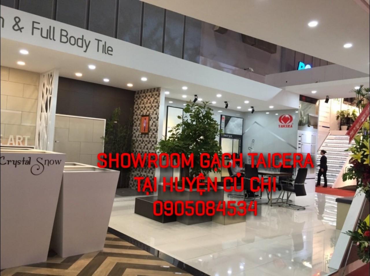 BÁO GIÁ GẠCH TAICERA CHO CÔNG TY THIẾT KẾ NỘI THẤT