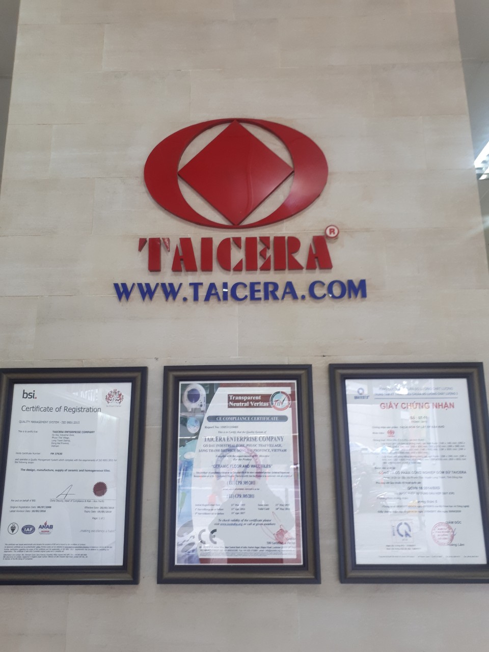 NHÀ PHÂN PHỐI GẠCH TAICERA TẠI TỈNH LÂM ĐỒNG