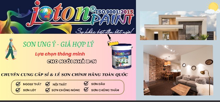 BẢNG BÁO GIÁ SƠN JOTON NĂM 2023 TẠI THÀNH PHỐ HỒ CHÍ MINH