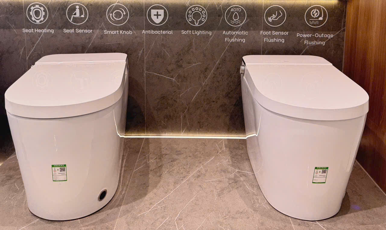 Bồn Cầu Cao Cấp Taicera – Thiết Kế Hiện Đại, Xả Sạch Mạnh Mẽ