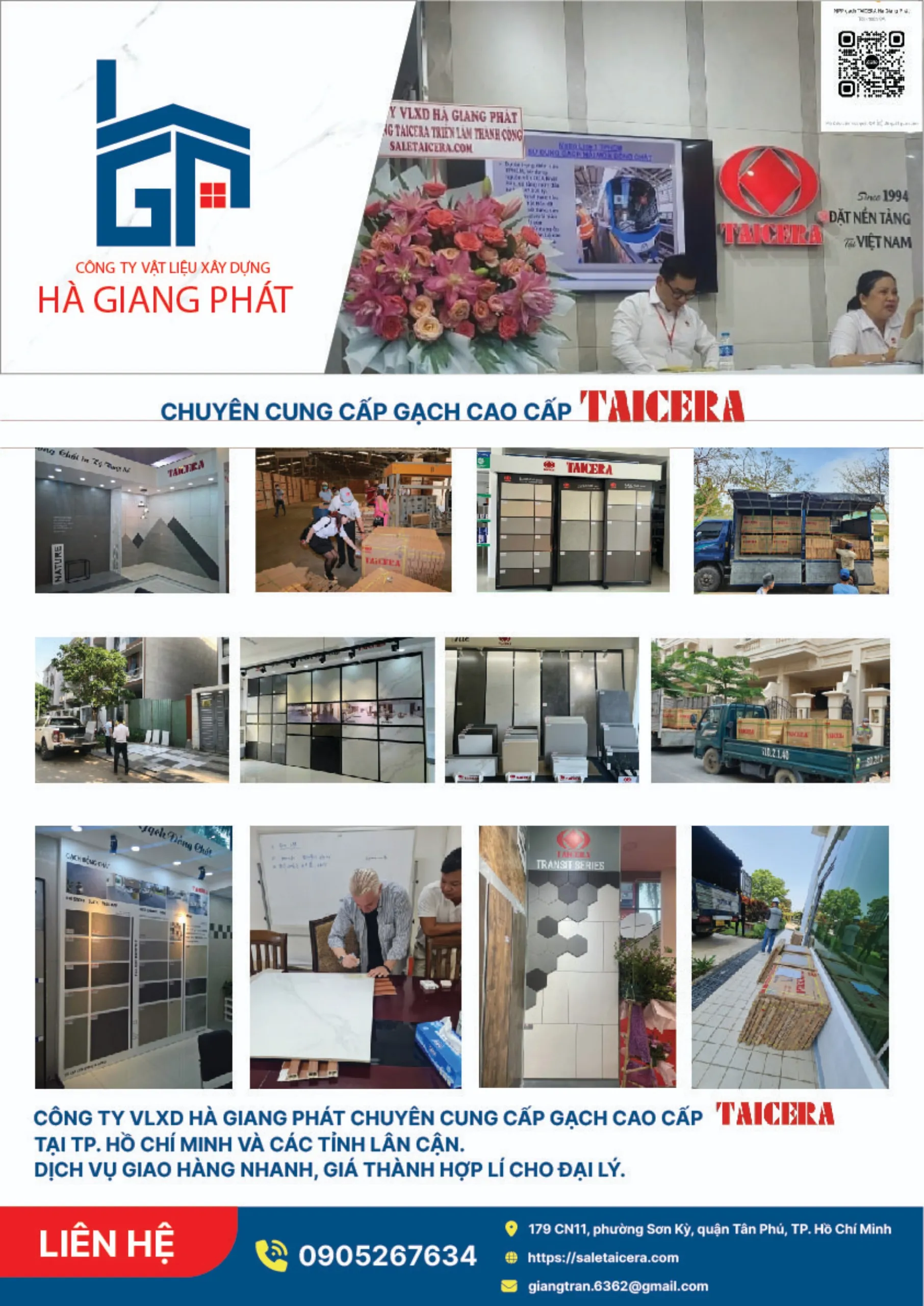 Khuyến Mãi Đặc Biệt Từ Công Ty Hà Giang Phát - Gạch Ốp Lát Taicera