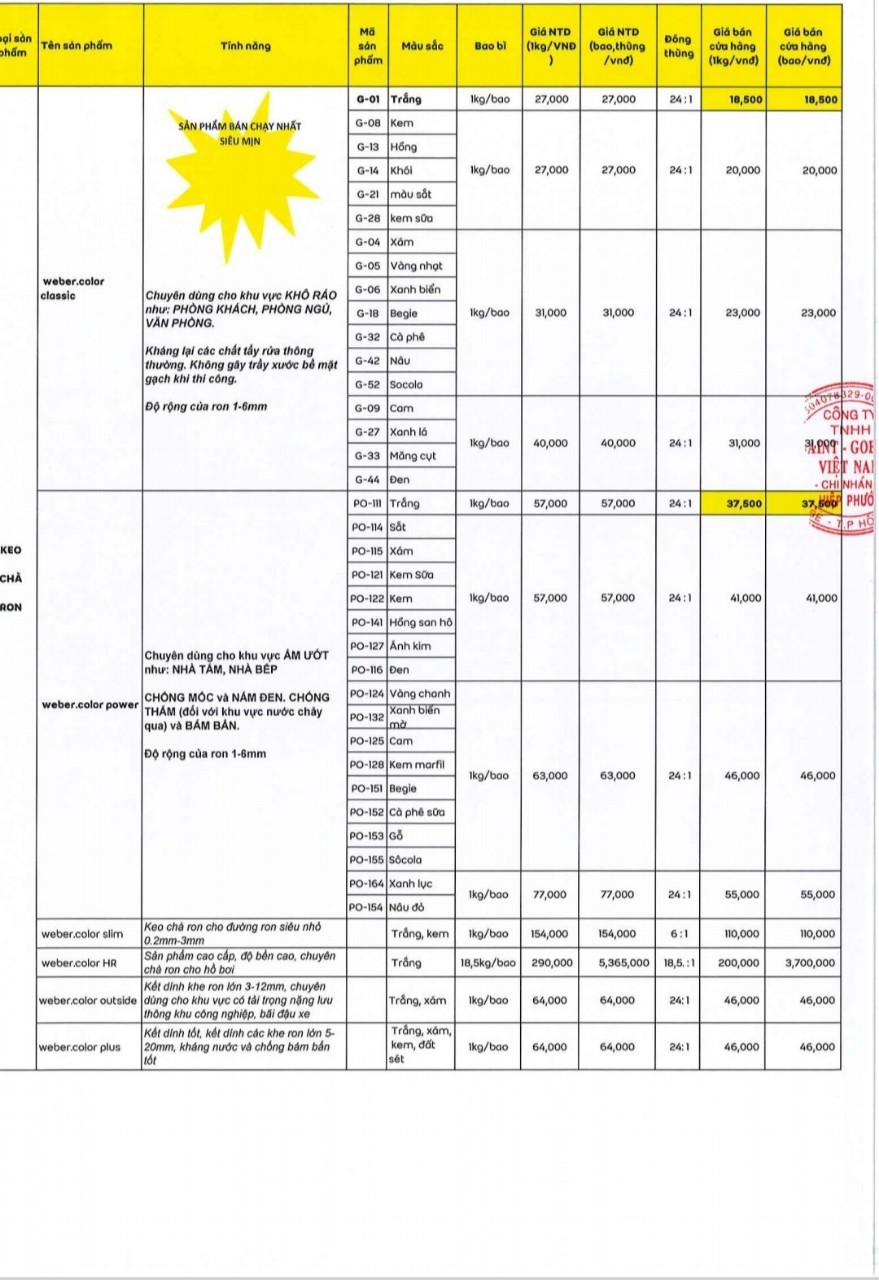 webercolor power: Keo chà ron 3 BẢO VỆ: Chống nấm mốc, rêu đen và vi khuẩn