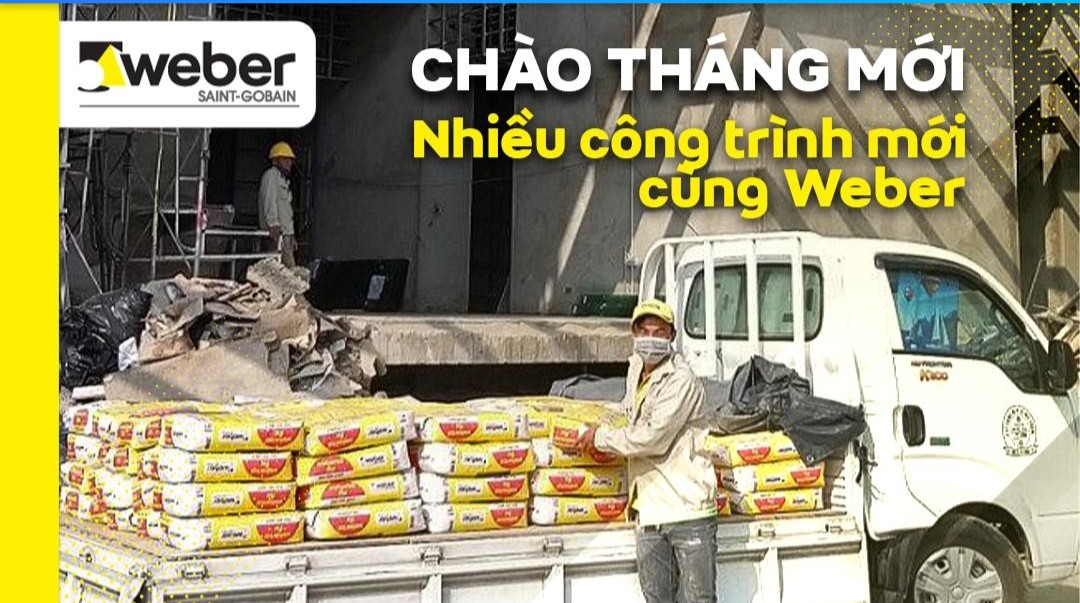 Keo dán gạch Weber Tai Fix trắng với độ bám dính GẤP 2 LẦN