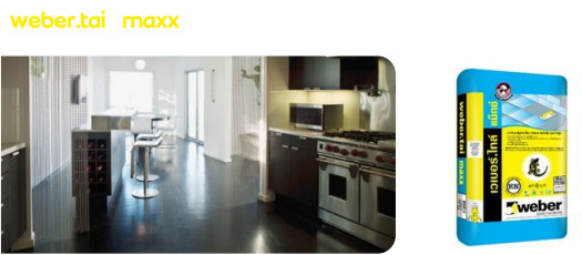 weber.tai maxx: Dán gạch trực tiếp lên bề mặt gạch nhẹ