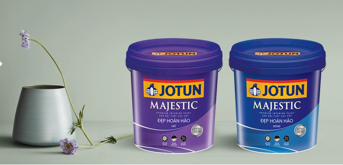 Sơn Jotun Nội Thất Majestic Sang Trong