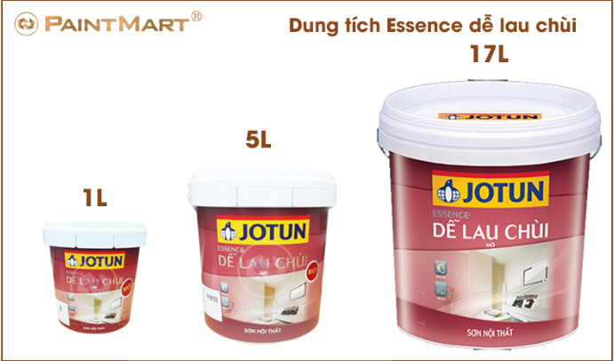 Sơn Nội Thất Jotun ESSENCE Dễ Lau Chùi