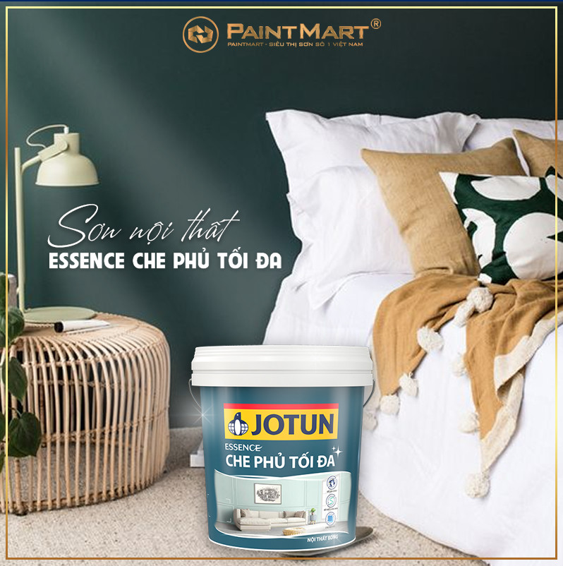 SƠN JOTUN NỘI THẤT ESSENCE CHE PHỦ TỐI ĐA