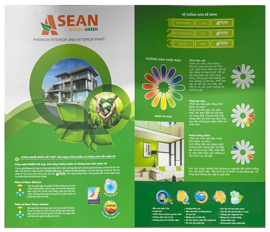 Sơn nội thất siêu trắng ASEAN - A100