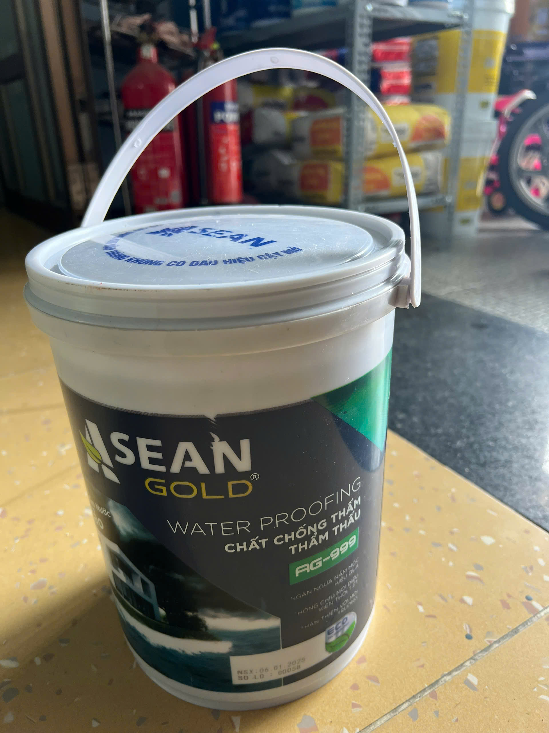 ĐẠI LÝ CẤP 1 CHẤT CHỐNG THẤM THẨM THẤU ASEAN GREEN TẠI HỒ CHÍ MINH