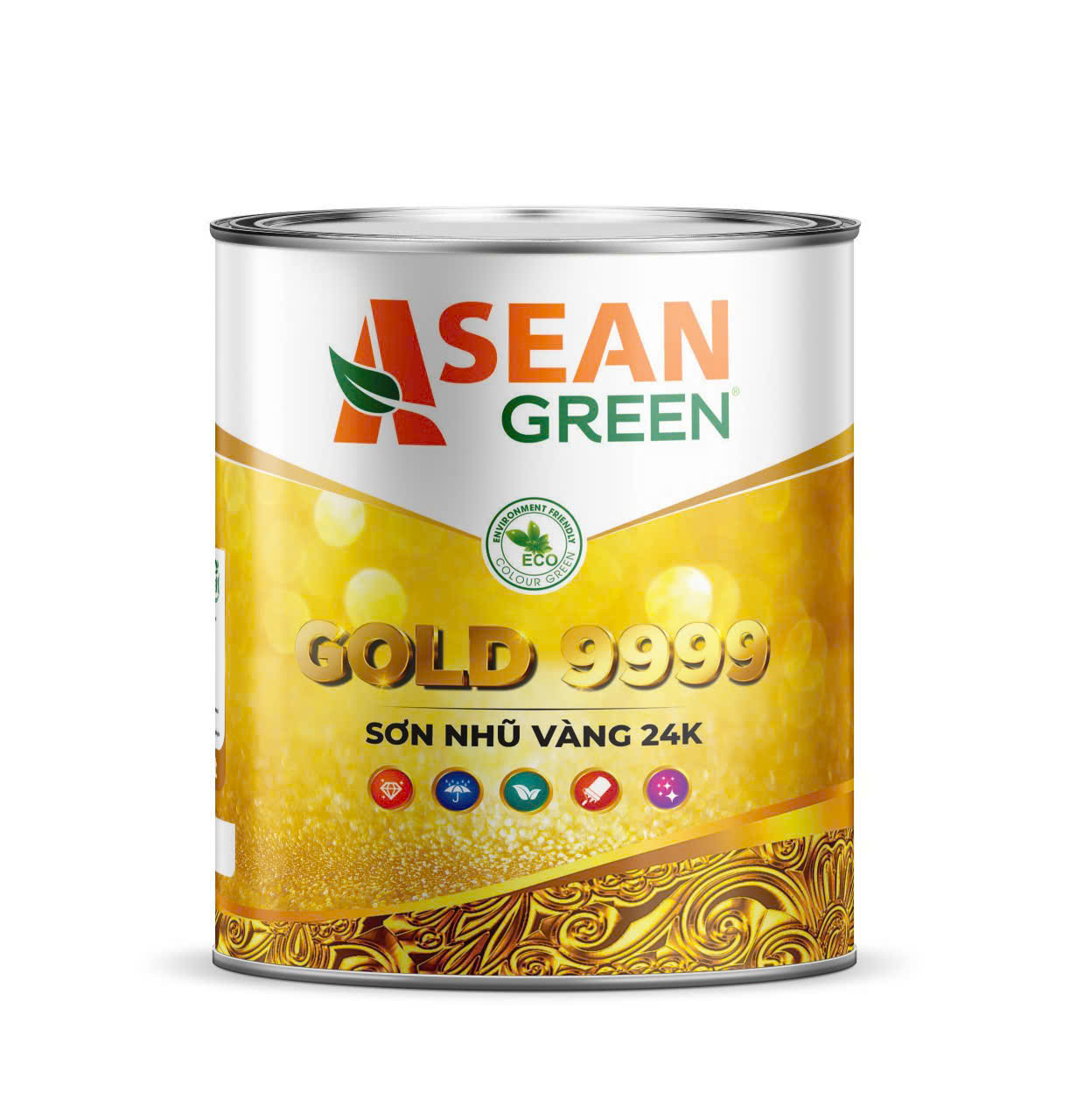 SƠN NHŨ VÀNG & NHŨ ĐỒNG ASEAN GREEN GOLD 999
