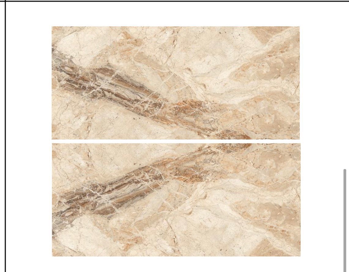 Gạch 800x1600 Vàng Vân Đá Đối Xứng