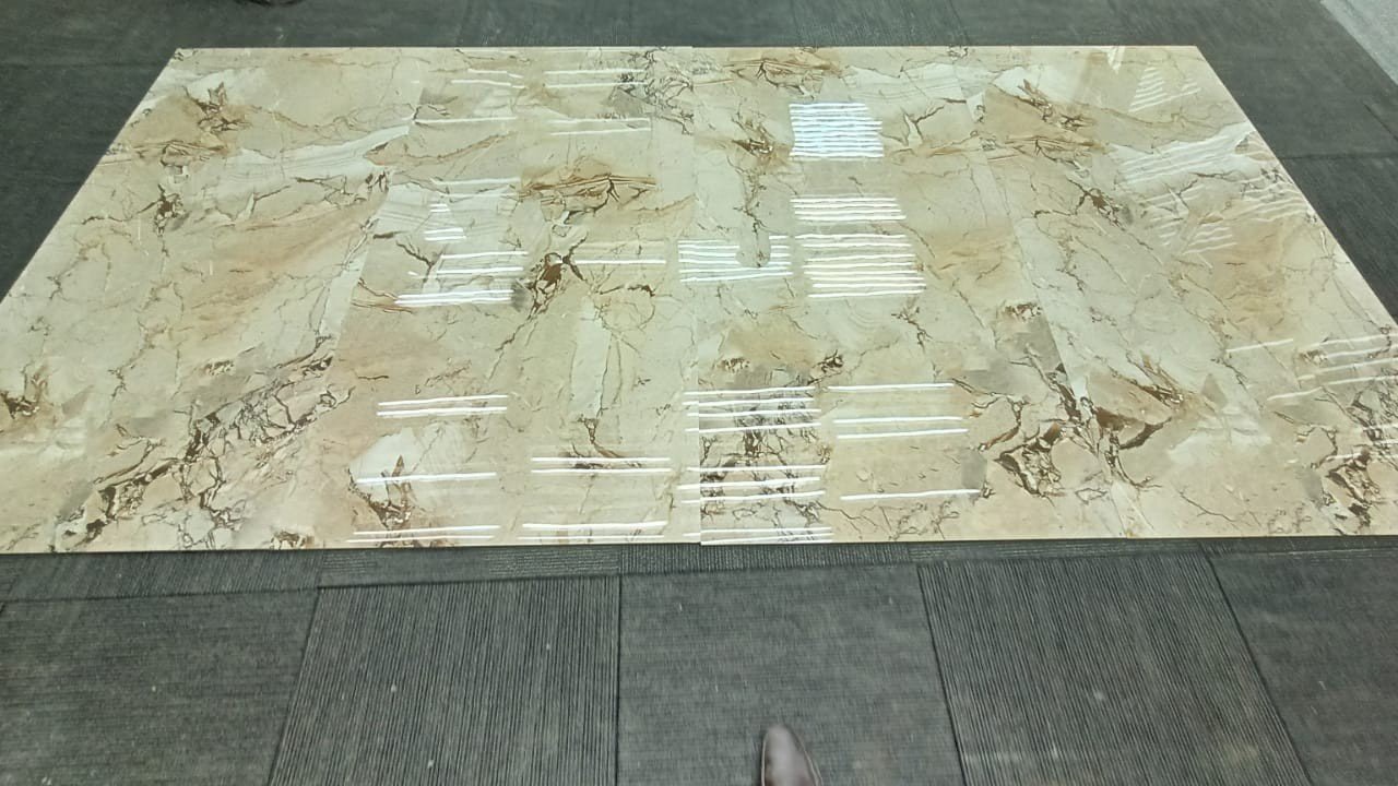 Gạch Ấn Độ 900X1800 vân đá Marble siêu bóng (Hiếm)