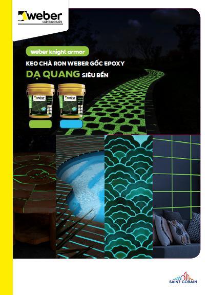 KEO CHÀ RON WEBER GỐC EPOXY DẠ QUANG SIÊU BỀN – WEBER KNIGHT ARMOR