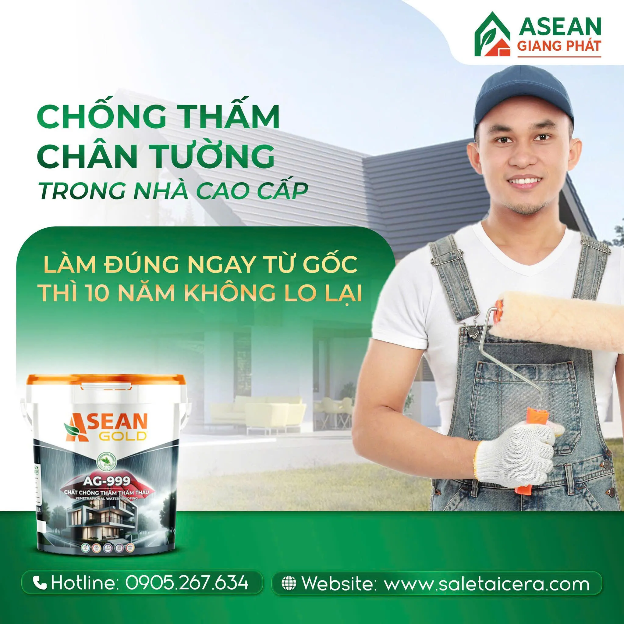 GIẢI PHÁP CHỐNG THẤM THẨM THẤU AG999 TỪ GỐC  HÀ GIANG PHÁT – TỔNG PHÂN PHỐI MIỀN TRUNG – TÂY NGUYÊN – MIỀN TÂY